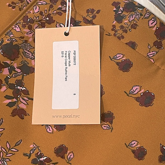 Floral Crepe Ruthie Pant - Picture 8 of 16